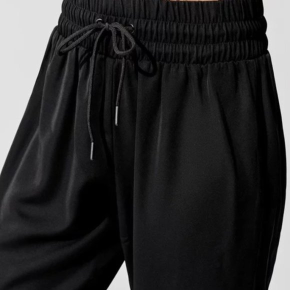 New Carbon38 Femme Moderne high rise elastic waist ankle crop jogger trouser - Picture 5 of 14